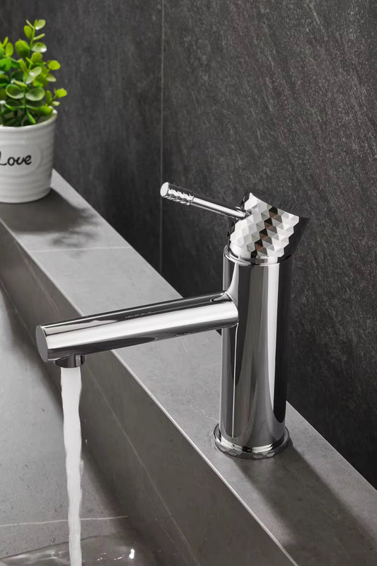 Diamanté Polished Chrome Mixer Tap