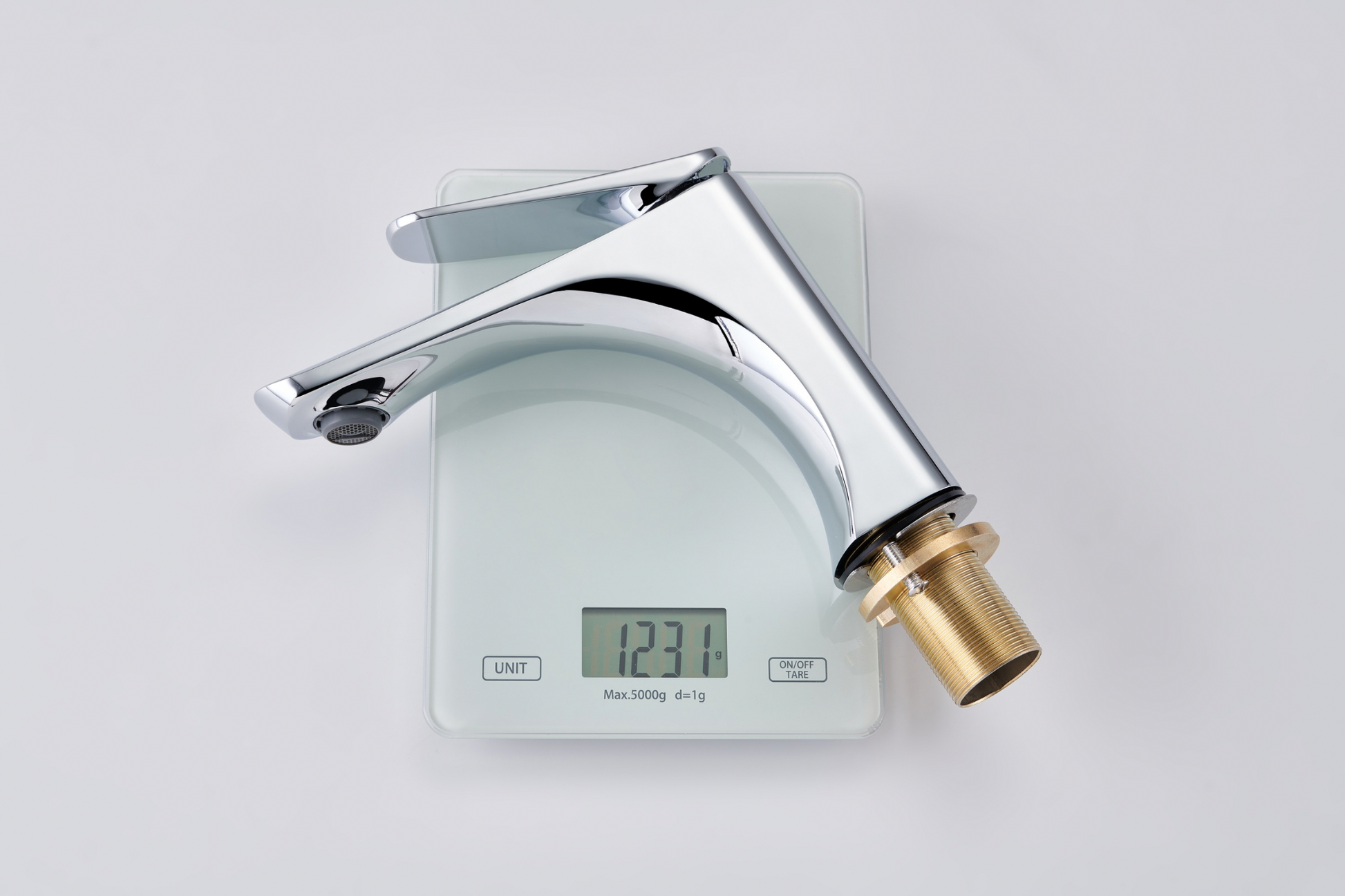 Mistral Chrome Basin Mixer Tap – luxury modern bathroom tap by Riva Living UK